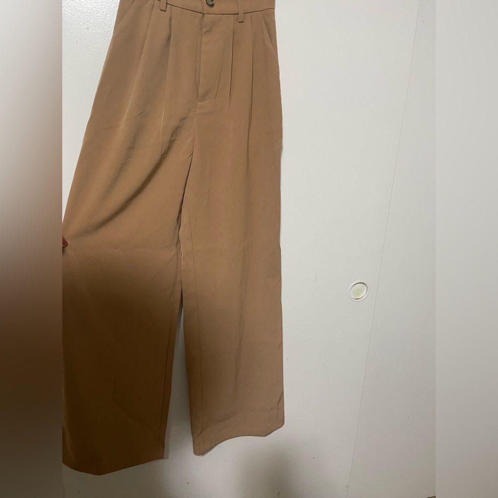 New Aaron and Amber light brown pants size XS - Picture 3 of 6